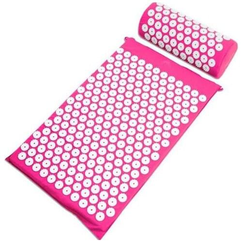 Acupuncture cushion mattress Acupressure Mat Spike Yoga Massage Pads Head Massage Pillow