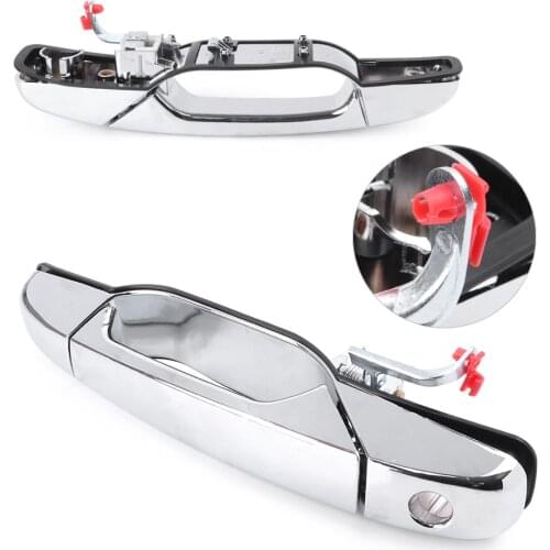 Auto Car Outside Exterior Door Handle For Chevy Cadillac Tahoe Gmc Yukon Sierra Denali Xl 2007-2013 Chrome Front Left LH Driver