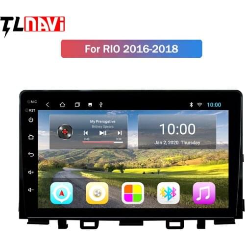 2G RAM Android 10 Car Audio Player 9inch For KIA k3 RIO 2017 Car GPS Navigation With HD Screen,Playstore,Wifi