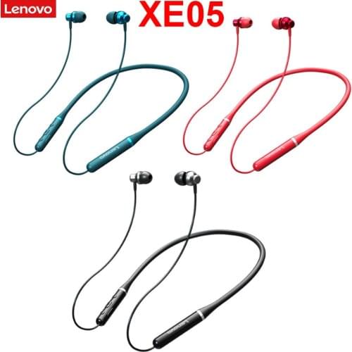 Lenovo XE05 Earphone Bluetooth 5.0 Wireless Headphones Stereo Earphones IPX5 Waterproof Sport Headset with Noise Cancelling Mic