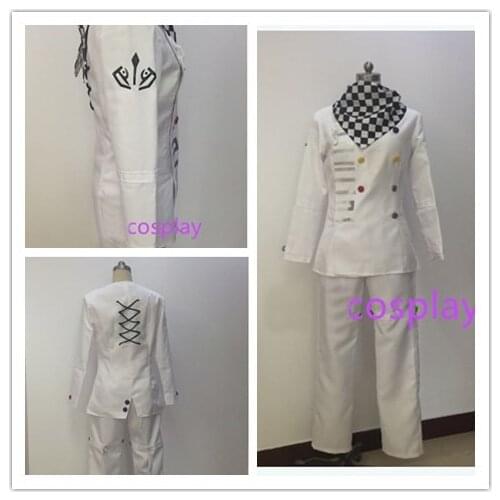 Danganronpa V3 Kokichi Ouma Cosplay Costume Japanese Anime Game School Uniform Suit Outfit Clothes Halloween