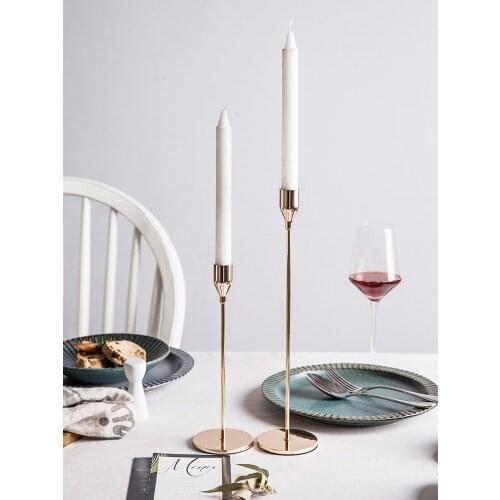 Candlestick Decoration Nordic Romantic Candlelight Dinner Props Home Candle Holder Decoration Table Decorations