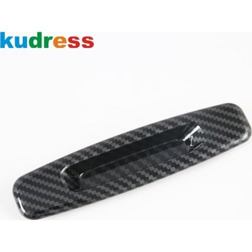 For Subaru Outback 2020 2021 2022 Carbon Fiber Style Roof Sunroof Handle Bowl Cover Trim Sticker Car Interior Accessories