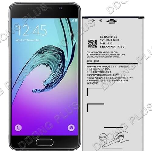 EB-BA310ABE Battery For Samsung Galaxy A3 2016 Battery Replacement Repair Part