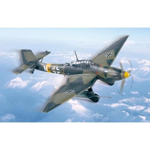 Trumpeter 80287 1/72 German Junkers Ju-87G-1 Stuka Bomber Plane Model Aircraft TH06231-SMT6