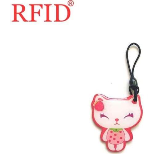 ID 125khz T5577 Rewritable Writable Copiable Keyfobs RFID Card Clone Duplicate Proximity Token Tag Keychains Fast Shipping 1pcs