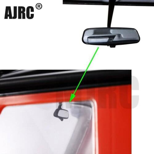 Simulation Plastic Rearview Mirror For For 1/10 RC Crawler Car Traxxas TRX4 Bronco D90 D110 Axial Scx10 90046 RC4WD TAMIYA