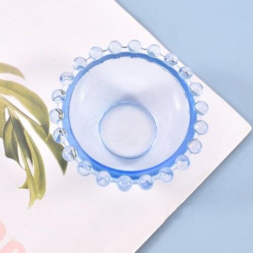 Lacework Plate Dish Casting Silicone Mould DIY Crafts Making Tool Crystal Epoxy Resin Mold