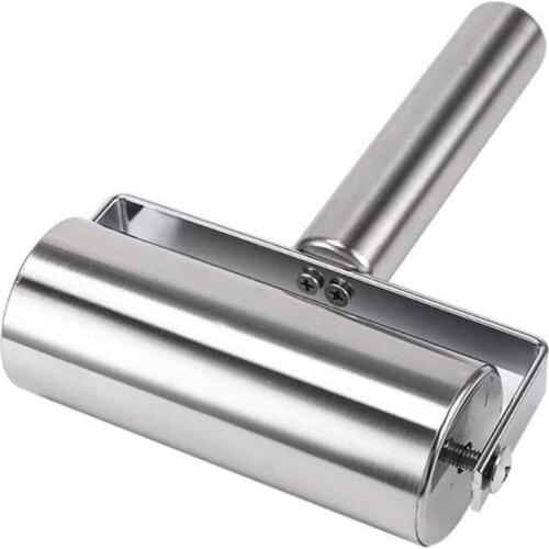 Pastry Pizza Fondant Bakers Roller Metal Kitchen Utensils Perfect For Baking Dough, Pizza, Pie, Pastries