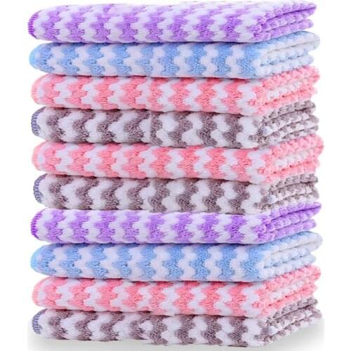 Kitchen Towels and Dishcloths Set,Super Dish Towels for Drying Dishes Dish Cloths for Hand Towels Washing 10 Pack