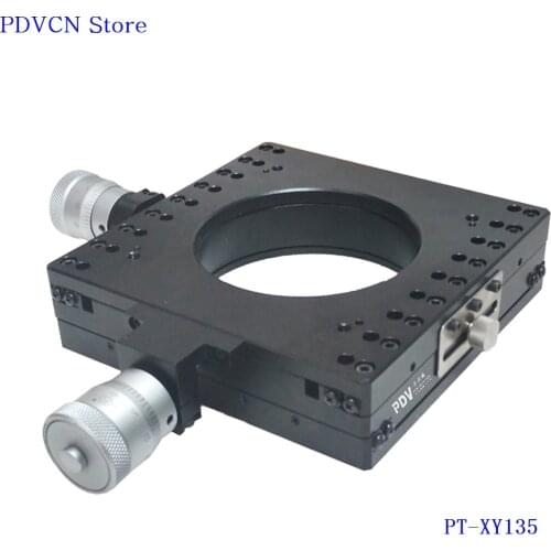 NEW XY135 XY Manual Linear Stage,Displacement Station, Translation Stage, Linear Station Optical Sliding Table, +/-13mm Travel