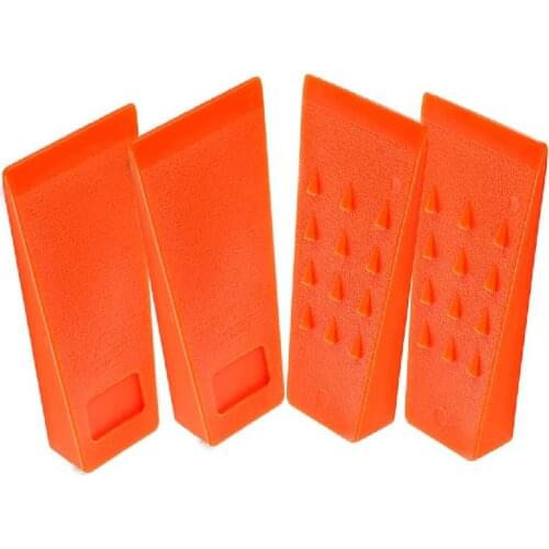 New 5.5Inch Tree Felling Wedge Felled Chock Tree Cutting Wedge Spiked Logging Tool Chain Saw Logging Supplies Woodcutting Tool