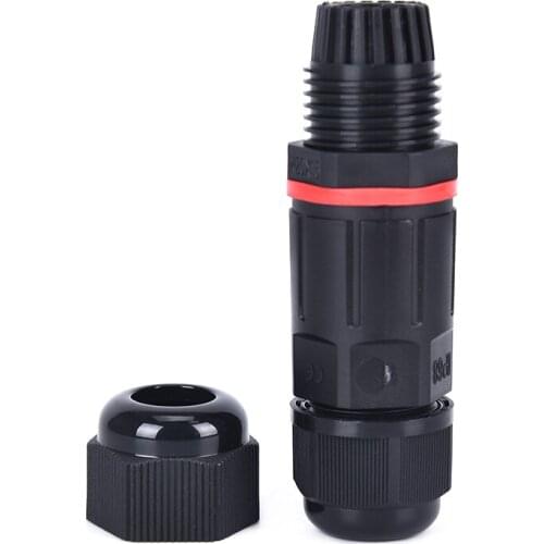 NEW Cable Connector Waterproof IP68 16A Electrical Wire Sealed 3 Pin Wire Connector suitable for water depth within 10 meters