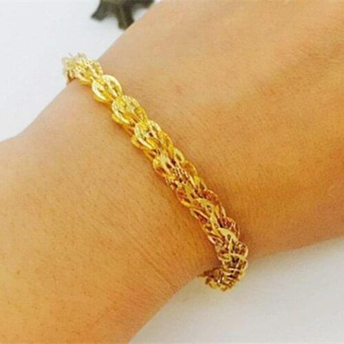 Lose money promotion sale Free shipping,3mm Phoenix tail chain bracelet,Wholesale Fashion women Jewelry,pure gold color Bracelet
