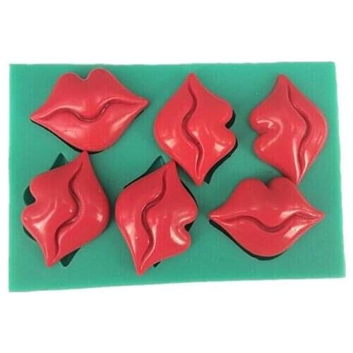 3D Mouth Silicone Fondant Cake Mold Gum Chocolate Mould Decorating Baking Tools Polymer Clay