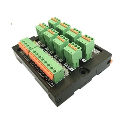 PLC Sensor Terminal Station 2-wire 3-wire 4/8/12/16 Channel NPN/PNP Input Photoelectric Proximity Switch