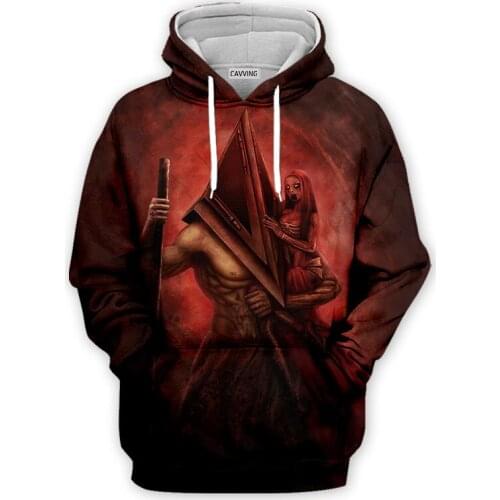 CAVVING 3D Printed Silent Hill Hoodies Hooded Sweatshirts Harajuku Tops Clothing for Women/men