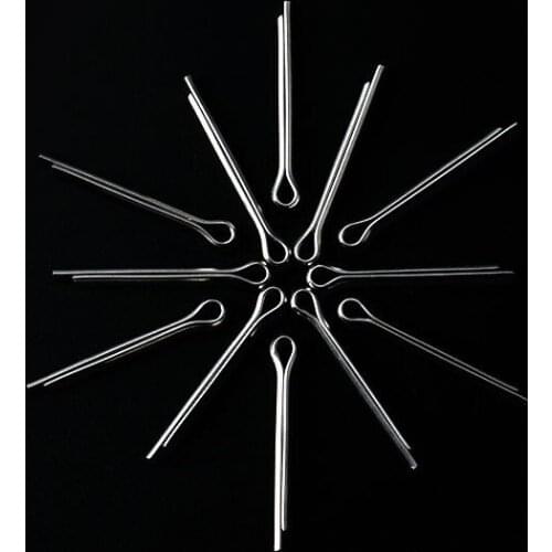 TOOPRE Mountain Bike 100 Pcs Disc Brake Pads Lock Pins Iamok Stainless Steel Split Pin Pad Bolt Bicycle Parts
