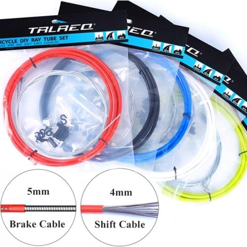 Universal Brake/Shift Cable&Housing Group Sets For MTB Bike Road Bicycle Shift Gear Derailleur/Brake kits Wire Tube Line Hose