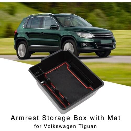 Replacement For MK1 2009-2017 Center Console Sundries Organizer Pallet Armrest Box Sundries Tray Insert