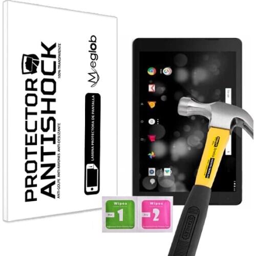 Screen protector Anti-Shock Anti-scratch Anti-Shatter compatible with Tablet Trekstor Primetab P10
