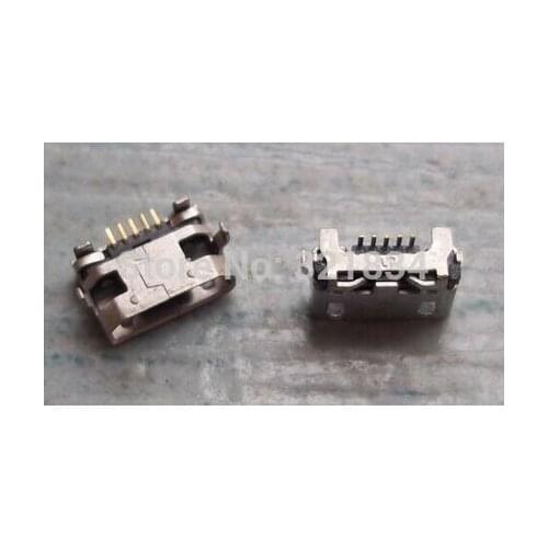 50pcs to 300pcs/lot For Lenovo A10-70 A7600H Micro 5pin Charging Port USB Connector