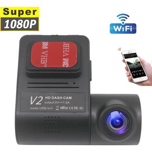 ADAS 1080P WIFI Dash Cam DVR Dash Camera Car WIFI Dash Cam Android DVR Car Recorder Dash Cam Night Version 1080P Video Recorder