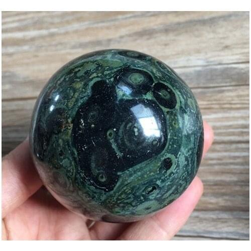Beautifu Natural Peacock Eye Crystal Ball Sphere Quartz Kambaba Jasper Healing Decorative Stone Indie Jewelry Mineral Collection