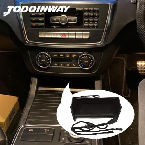 QI wireless charger phone holder for Mercedes Benz GLE Class Coupe W166 GLS X166 GL ML mobile stand for iphone 12 charge bracket