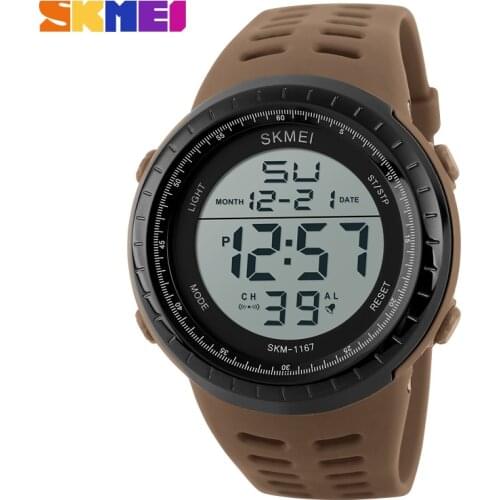 Skmei Luxury Brand Mens Sports Watches Dive 50m Digital LED Military Watch Men Fashion Casual Electronics Wristwatches Man Clock