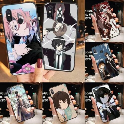 0 Anime Bungou Stray Dogs Phone Case For Xiaomi Redmi 4x 5 plus 6A 7 7A 8 mi8 8lite 9 note 4 5 7 8 pro