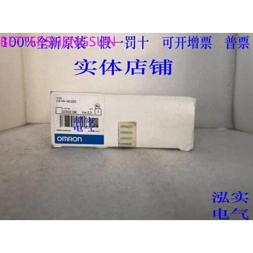 CS1W-NC233... Cs1w Series... Position Control Unit Nc233