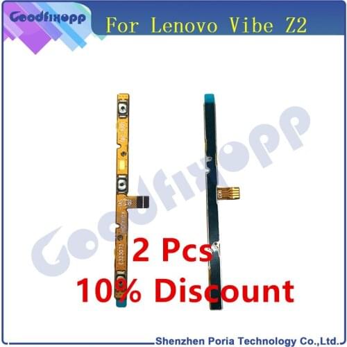For Lenovo Vibe Z2 Power On Off Volume Button Up Down Key Flex Cable Ribbon Replacement Parts Cable For Lenovo Vibe Z2