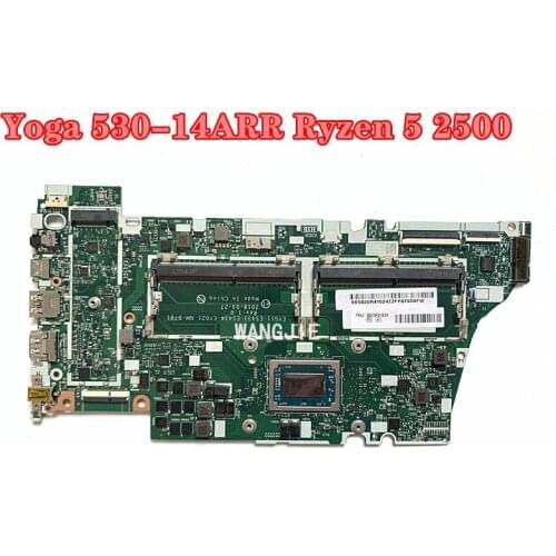 For Lenovo Yoga 530-14ARR Laptop motherboard PN:5B20R41624 NM-B781 With Ryzen 5 2500 CPU DDR4 100% Fully Tested