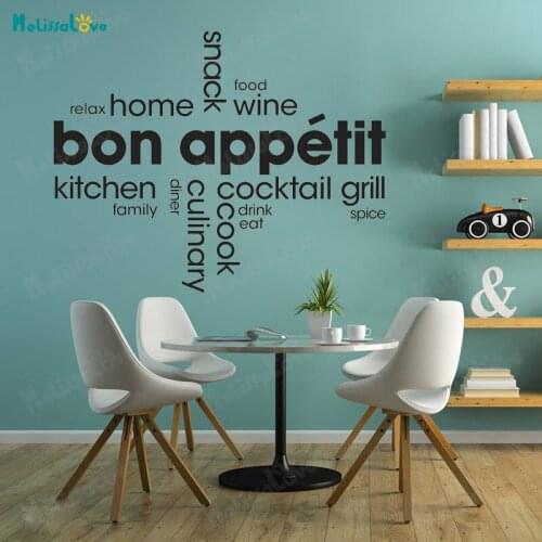 New Design Word Vinyl Wall Sticker Hot English Proverbs Home Decoration For Living Room Bedroom Self-adhesive Art Murals YT524
