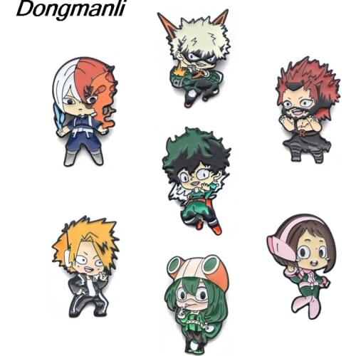 P1662 Dongmanli Anime Metal Enamel Pins Brooches Pin Badge Fans Gift