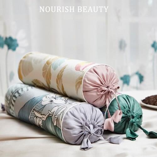 Buckwheat Hull Silk Candy Shaped Pillow Ketsumeishi Cervical Pillow Mother Chrysanthemum Cervical Vertebra Neck Protection r