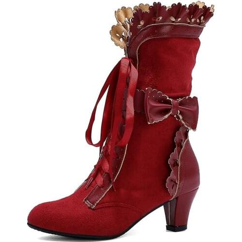 POHENGNGO Women's High Boots