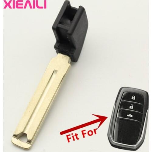 XIEAILI 20Pcs Blank Uncut Remote Smart Key Blade For Toyota Camry/Reiz/RAV4 S323