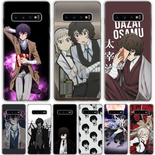 Japan anime bungou stray dogs Dazai Osamu Phone Case for Samsung Galaxy A51 A71 A50 A70 A40 A30 A20E A10 A01 A21 A41 M30S A6 A7