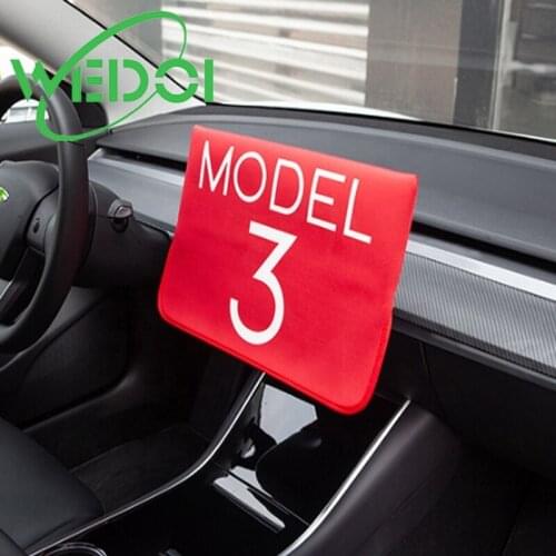Screen Protector Cover For Tesla Model 3 GPS Car Navigation Touch Screen Tempered Glass Protector