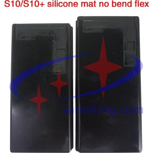 1 Pcs No Bent Flex Cable Lamination Mold For ip X XS XR Black Rubber for Samsung S9 Plus S9 S8 plus S7 S6 edge Laminating Pad