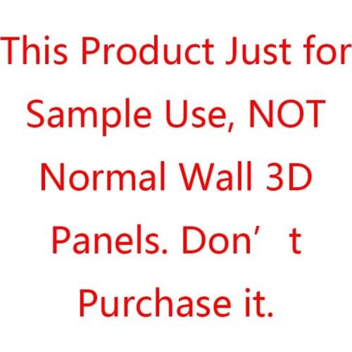 3D Wallsticker Panels Sample