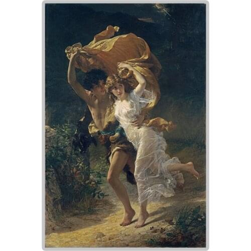 World Famous Painting "The Storm" 5D DIY Diamond Painting Full Square/Round Diamond Embroidery Sale Picture of Rhinestones Decor