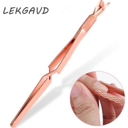Double-headed Nail-type Bar Nails Multi-function Shaping Clip Clamp Pliers Crystal Light Therapy Armor Nail Shape Clip