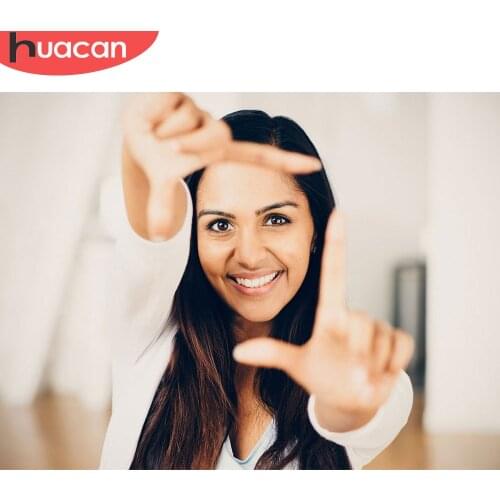 HUACAN 5D DIY Photo Custom Diamond Painting Kit Full Square Diamond Embroidery Mosaic Handicraft Decor For Home Gift