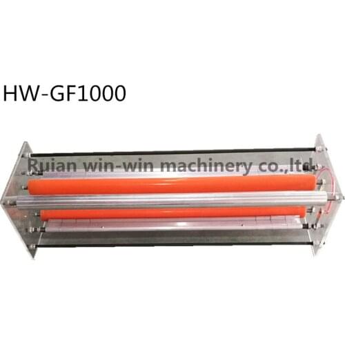 HW-GF1000 Plexiglass Rack Frame Film Blowing Machine Corona Treatment for Width 1000mm