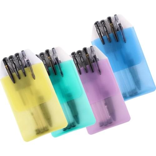 JY210 Multi-color Pocket Protector Leak-Proof PVC Pen Pouch Bag Doctors Nurses for Pen Leaks Office Hospital Supplies