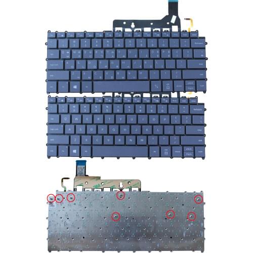 New US/ Korean Backlit Keyboard for Samsung Galaxy Book S NP767 NP767XCM-K01