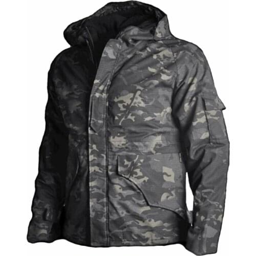 2019 New Sport Gear Outdoor Jacket Camouflage Hunting Clothes Men Tactical Military Uniform Windproof Keep Warm Windbreaker